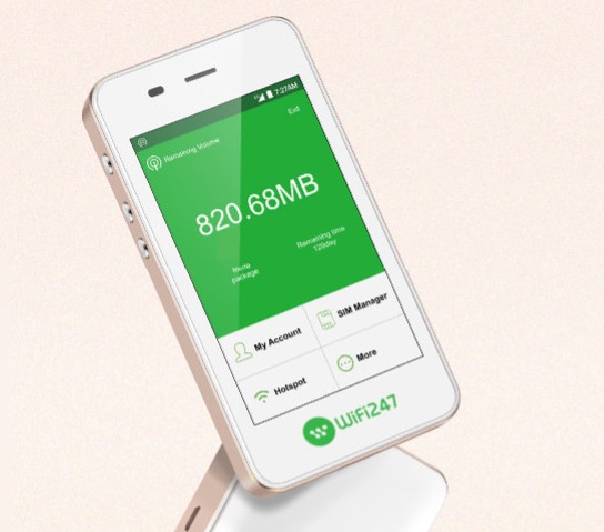 wifi du lịch quốc tế